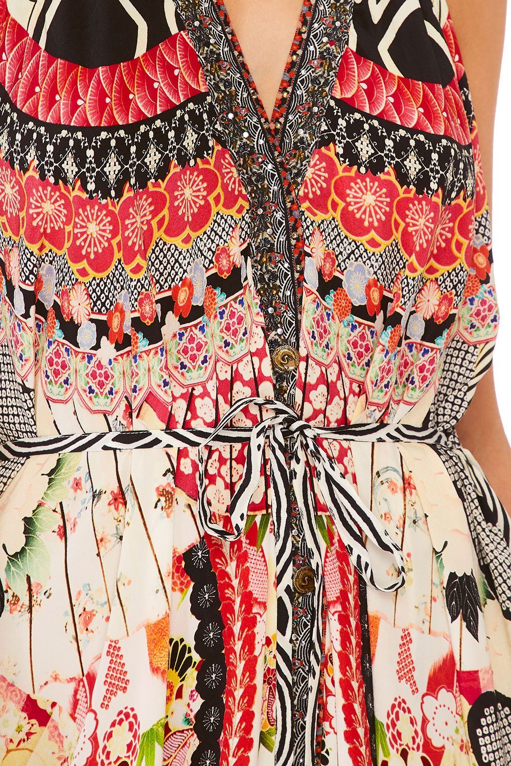 CAMILLA VINTAGE VIXEN JUMPSUIT WITH DROP CROTCH PANT