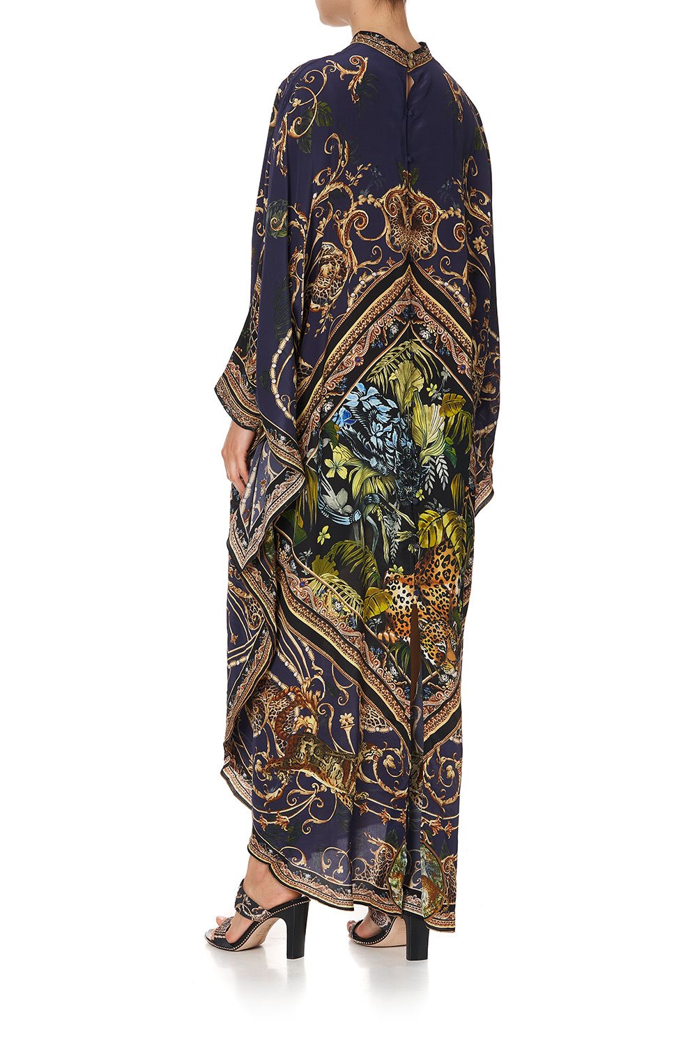 KAFTAN WITH HIGH COLLAR STAND SEVEN DAY WEEKEND