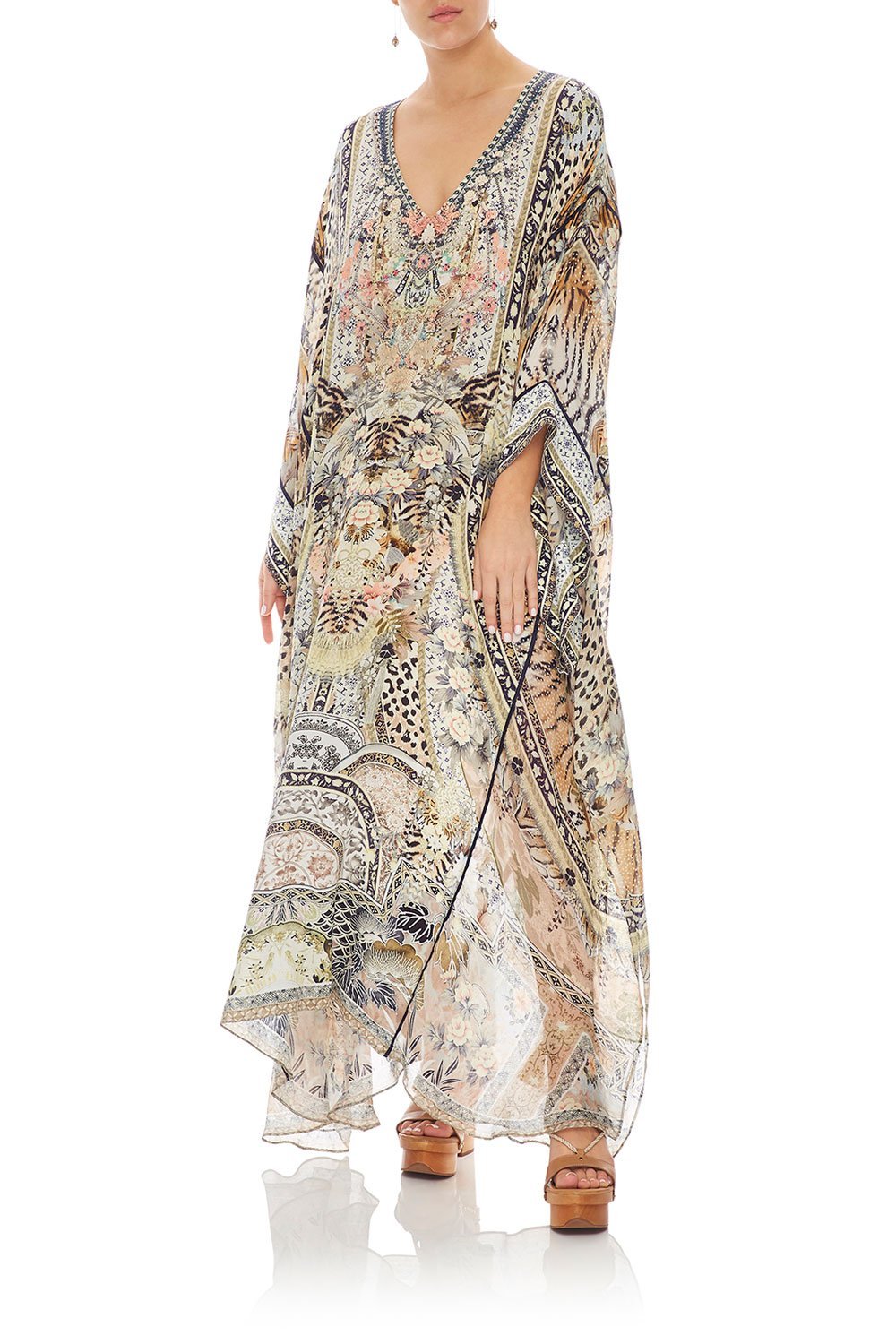 CAMILLA KAFTAN W/ SHEER SLEEVE MOTO MAIKO