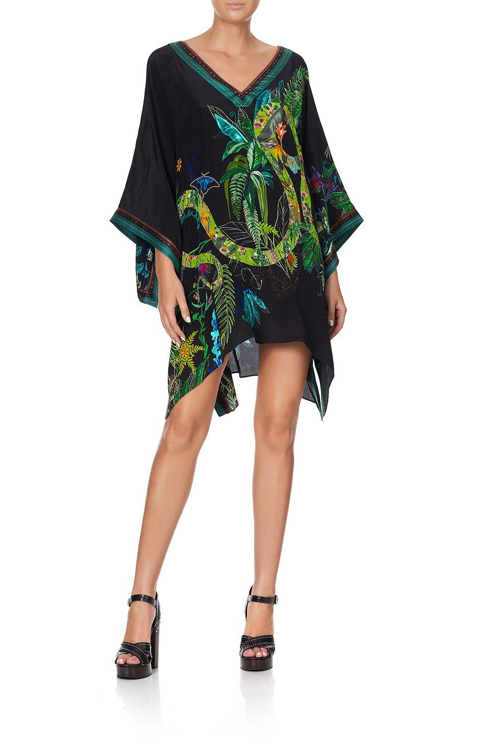 KAFTAN WITH SIDE WRAP RIVER CRUISE