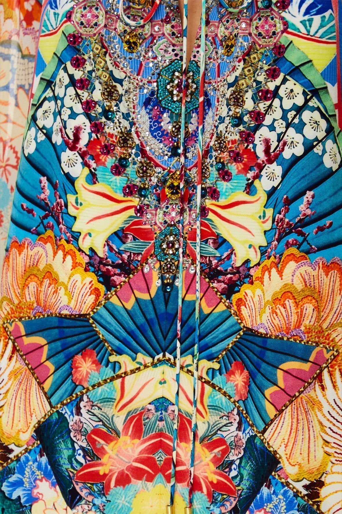 KAFTAN WITH TIE FRONT DETAIL MISO IN LOVE