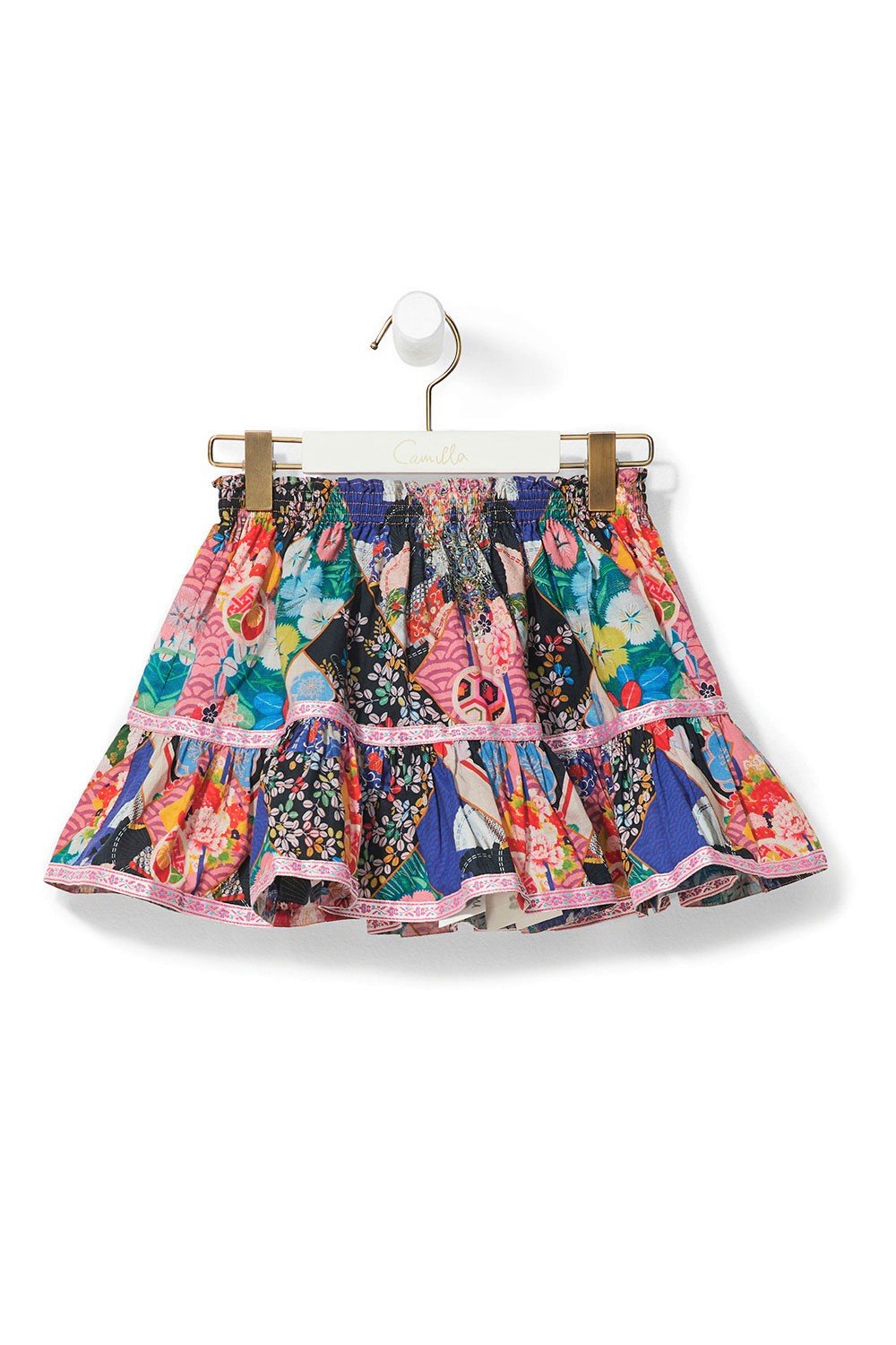 CAMILLA POSTCARDS FROM MARS KIDS SHORT SKIRT W TRIM