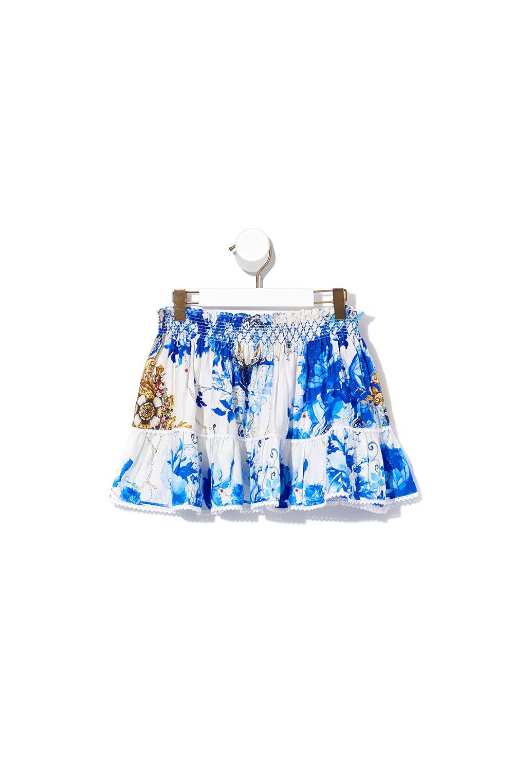 CAMILLA KIDS SHORT SKIRT WITH TRIM SAINT GERMAINE