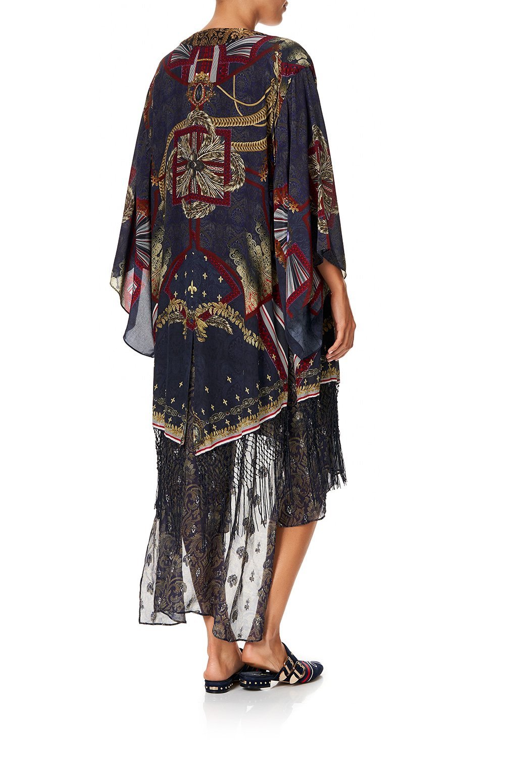 KIMONO WITH LONG UNDERLAY THIS CHARMING WOMAN