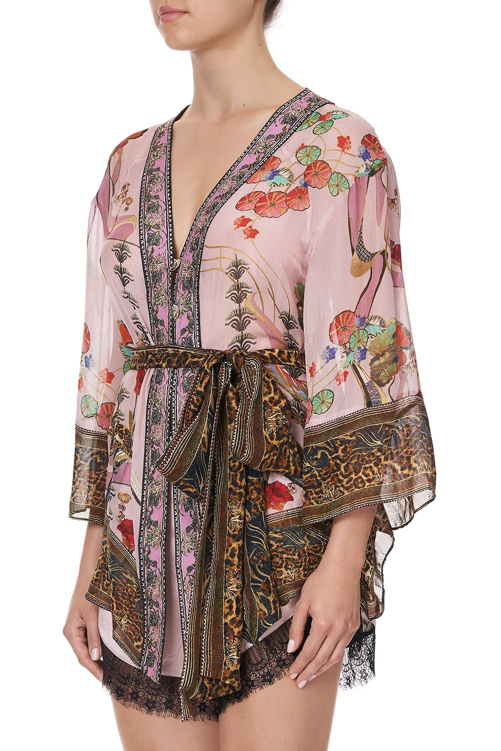 KIMONO WITH SHOULDER INSERTS ZIBA ZIBA