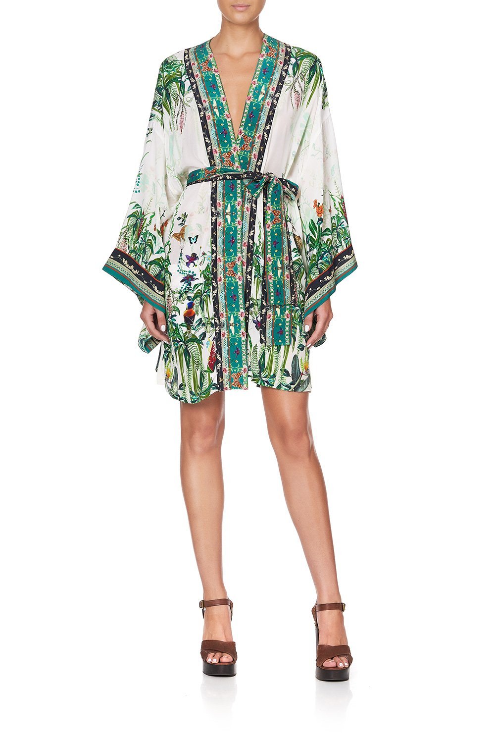 KIMONO WITH TIE BELT DAINTREE DARLING