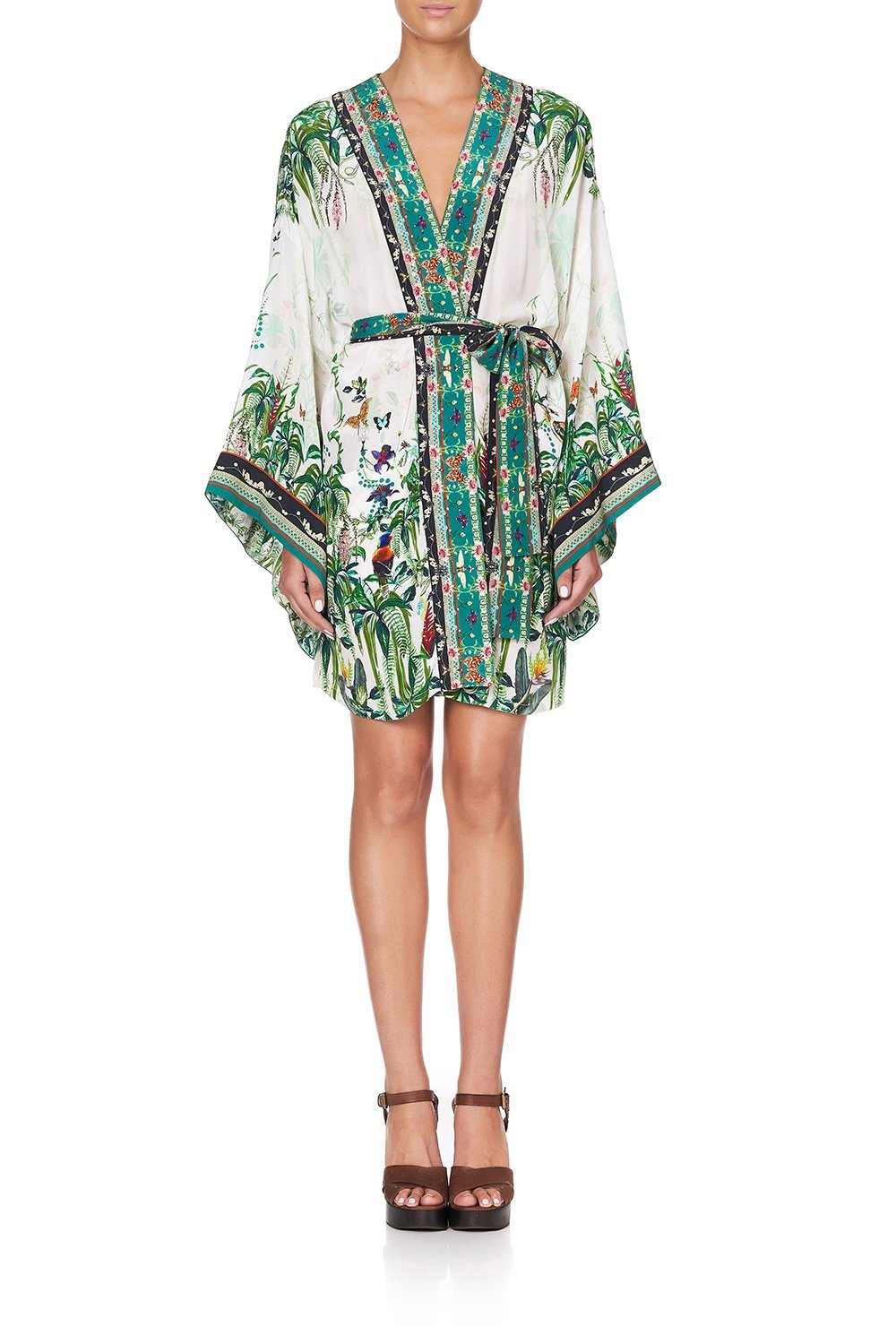 KIMONO WITH TIE BELT DAINTREE DARLING