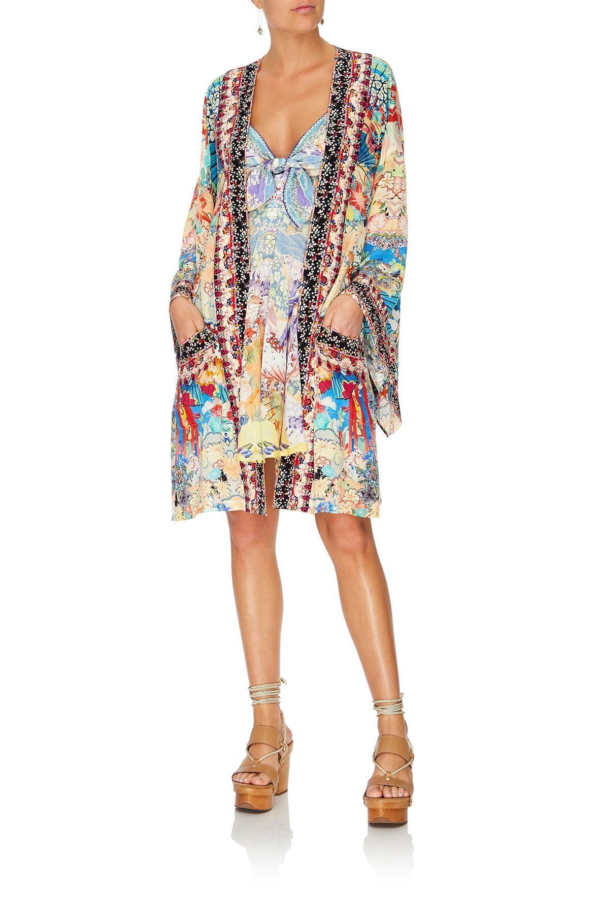 KIMONO WITH TIE BELT MISO IN LOVE