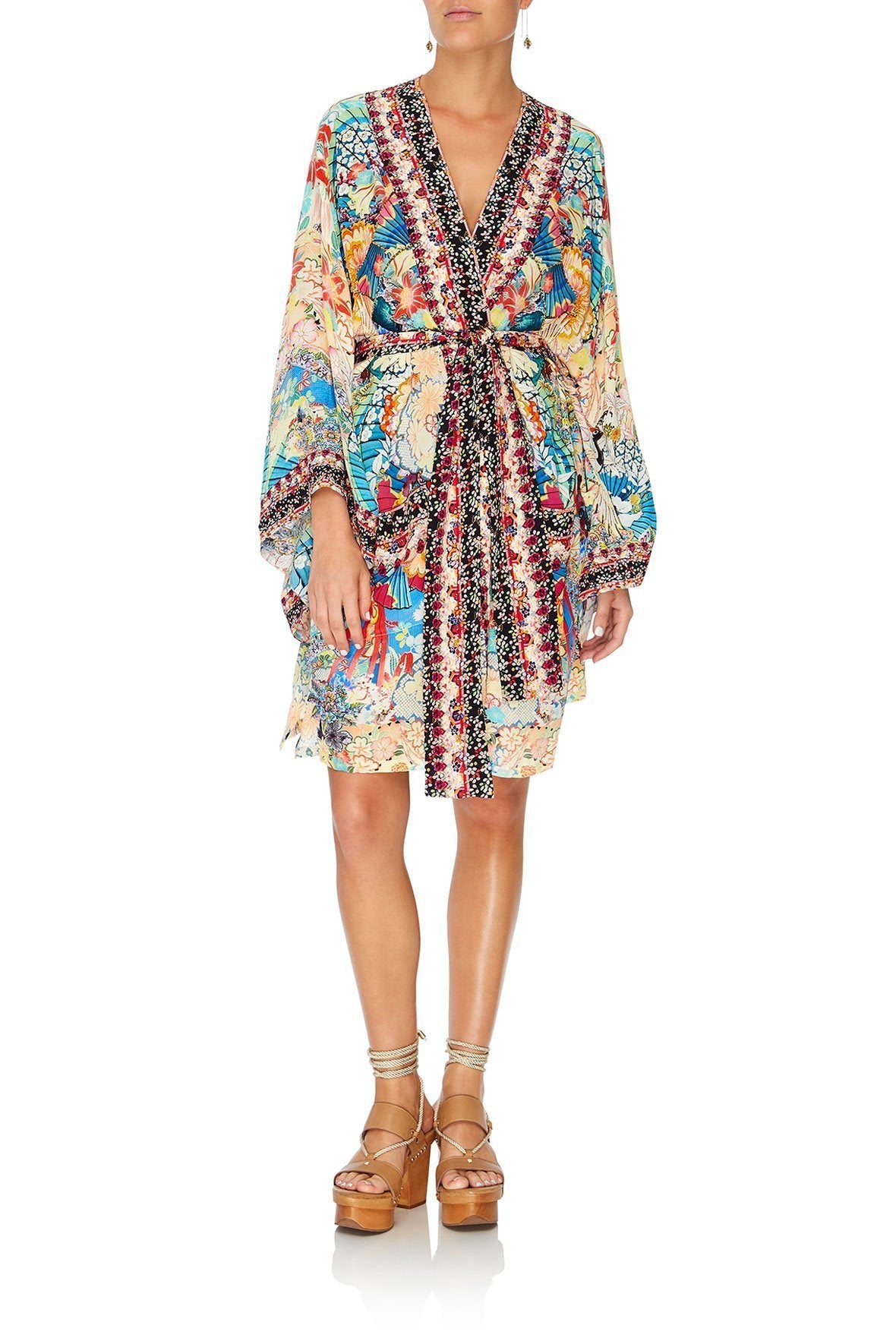 KIMONO WITH TIE BELT MISO IN LOVE