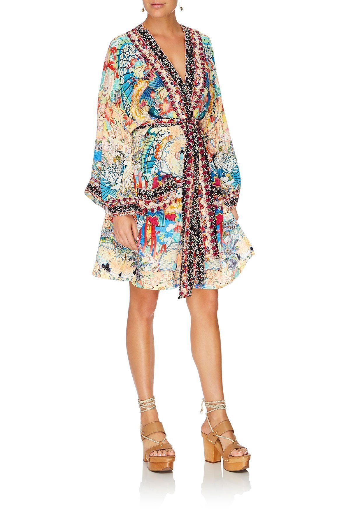 KIMONO WITH TIE BELT MISO IN LOVE