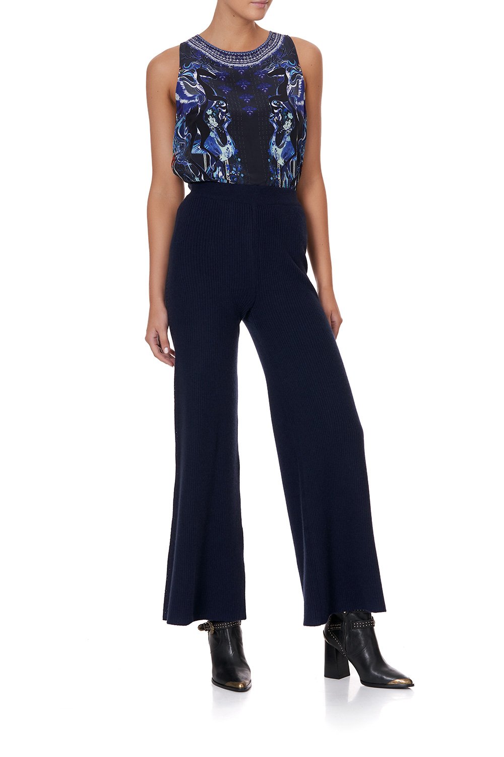 KNITTED PANT WITH SIDE DETAIL MARE MYSTIQUE