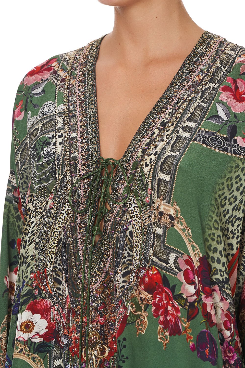 LACE UP BLOUSE TALES OF TIME