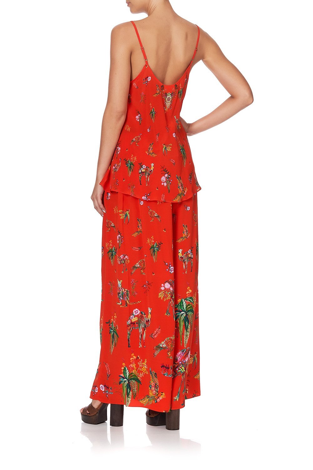 LACE UP FRONT CAMI CINEMA PARADISO