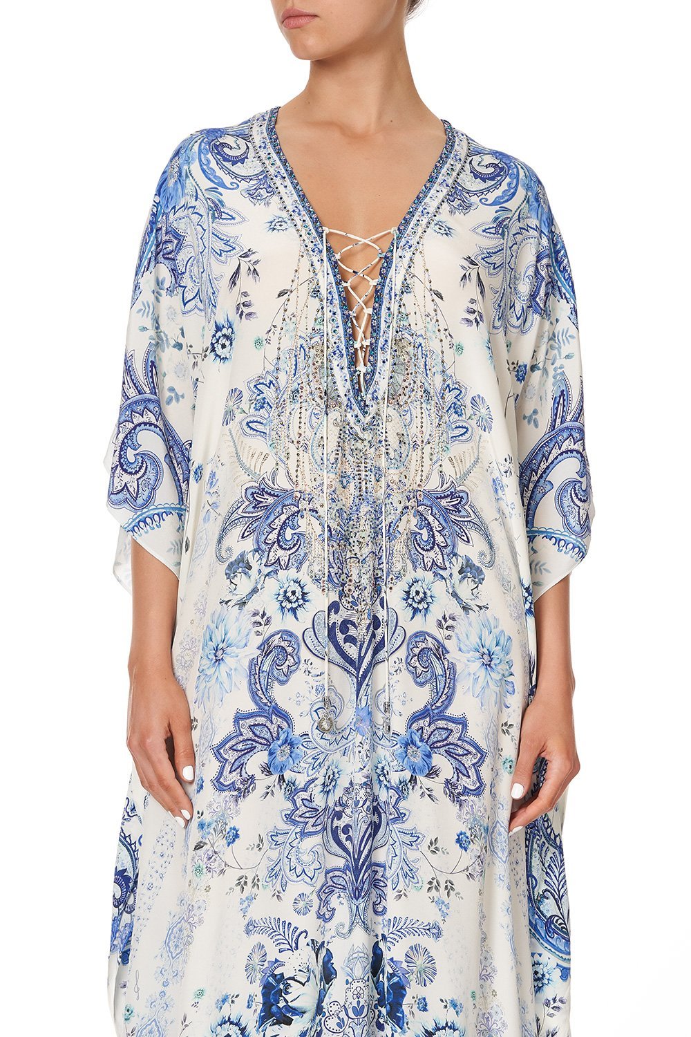 LACE UP KAFTAN TALKING ABOUT A REVOLUTION