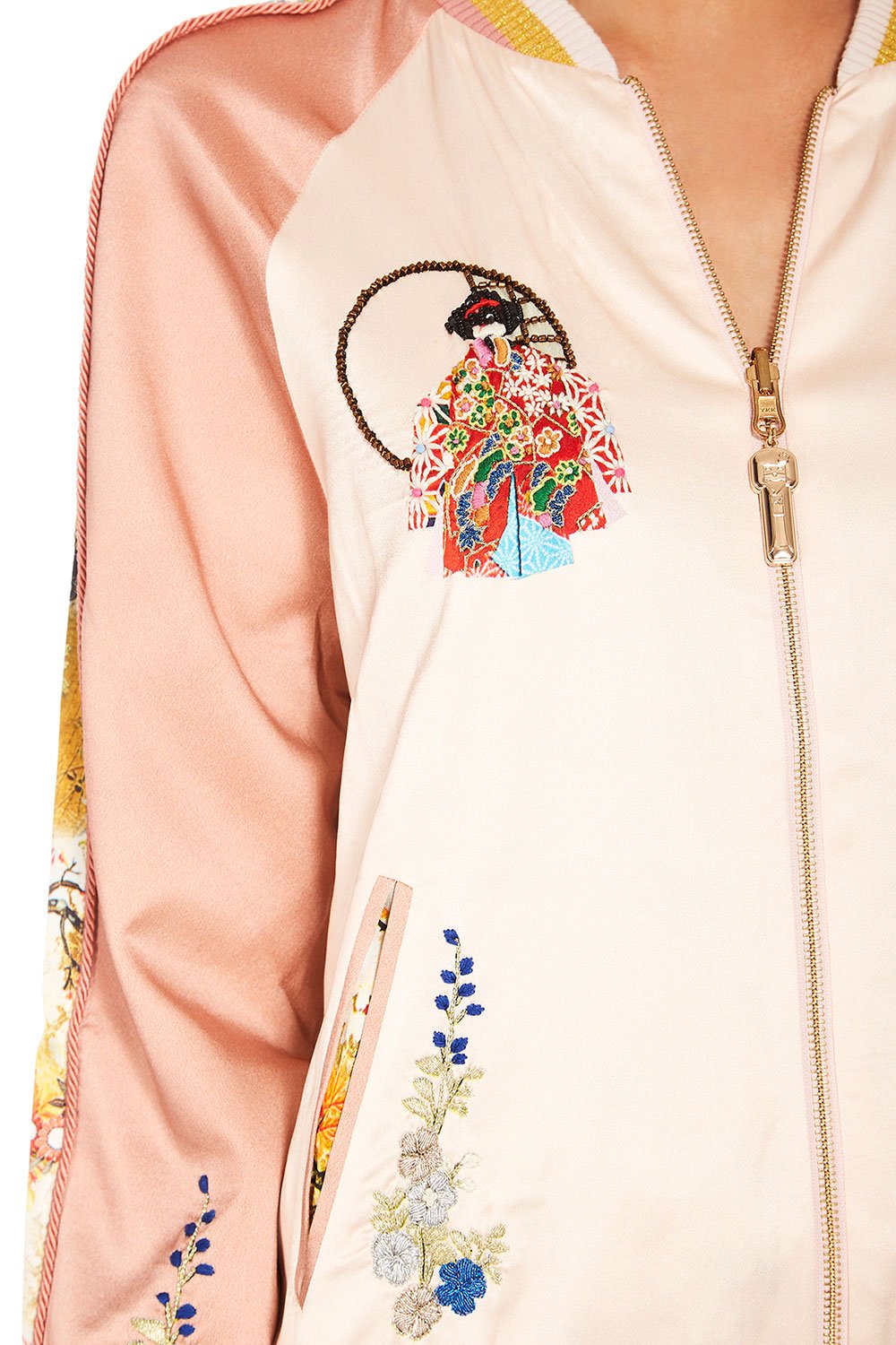 CAMILLA LADY LABYRINTH OVERSIZED BOMBER