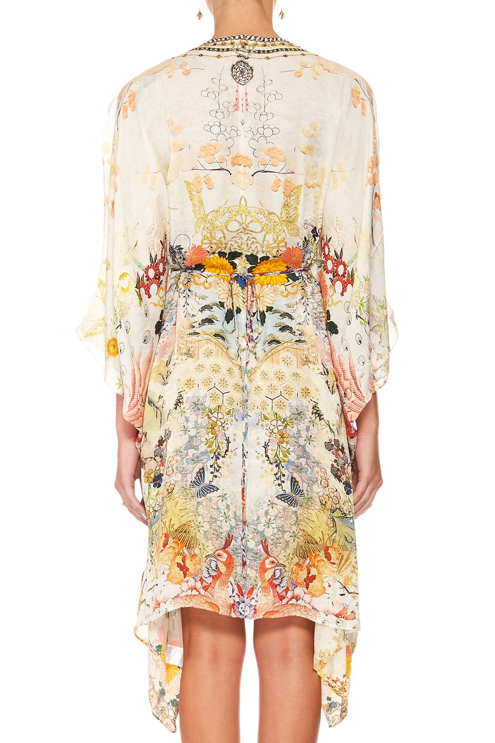 CAMILLA LADY LABYRINTH SHORT KAFTAN W HARDWARE