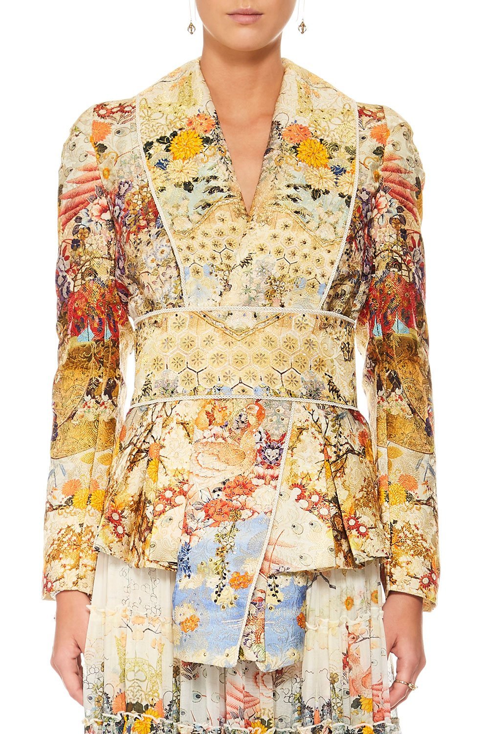 CAMILLA LADY LABYRINTH TAILORED KIMONO JACKET