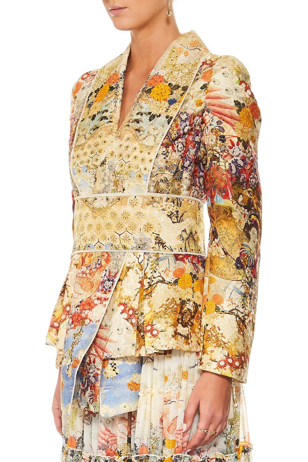 CAMILLA LADY LABYRINTH TAILORED KIMONO JACKET