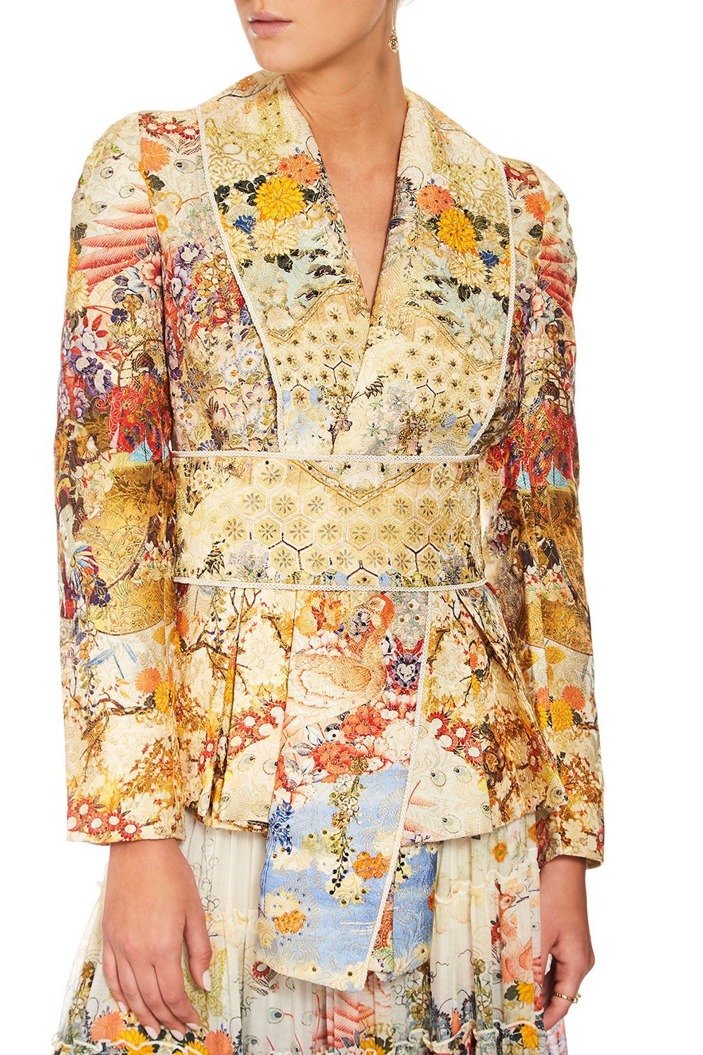 CAMILLA LADY LABYRINTH TAILORED KIMONO JACKET
