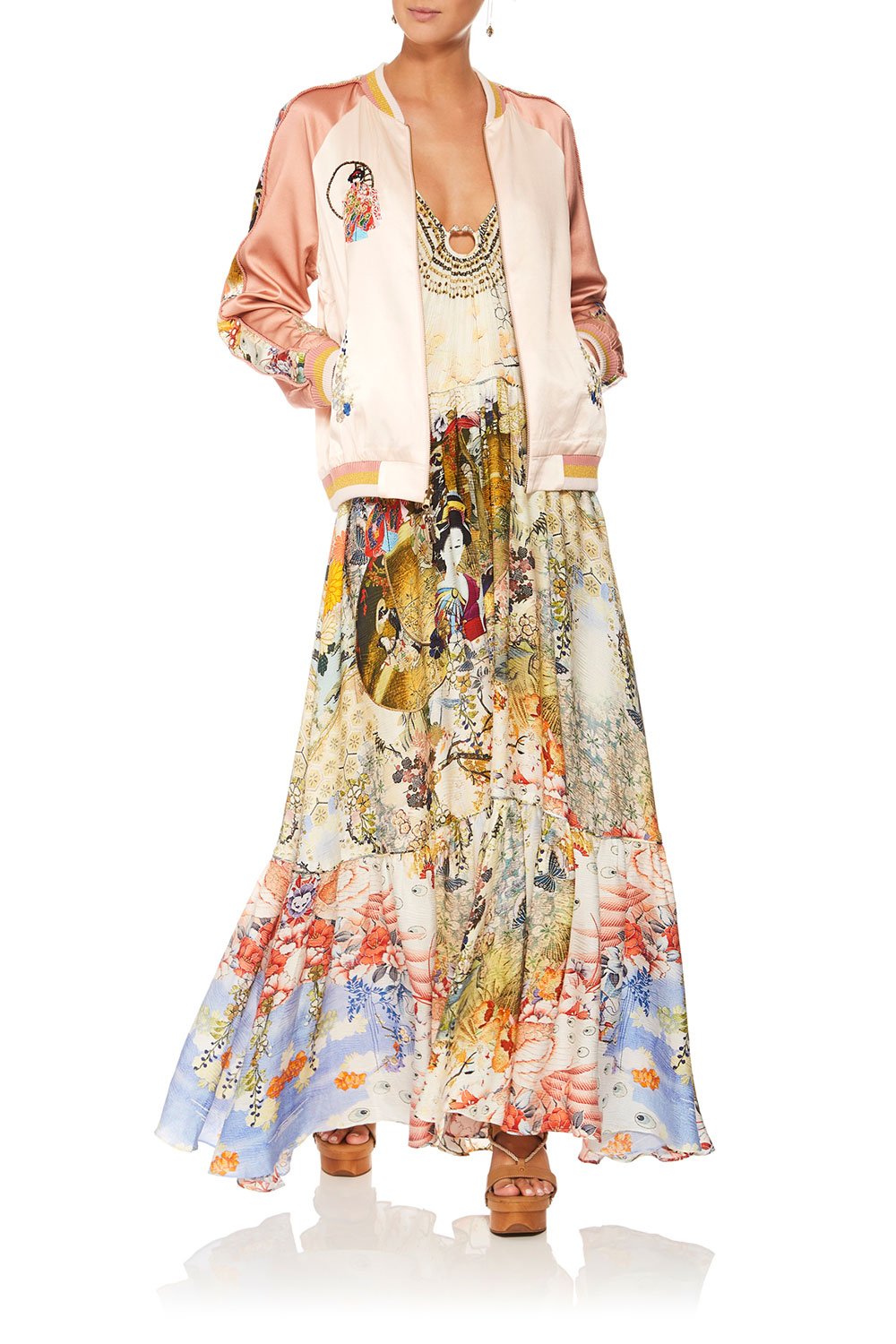 CAMILLA LADY LABYRINTH OVERSIZED BOMBER