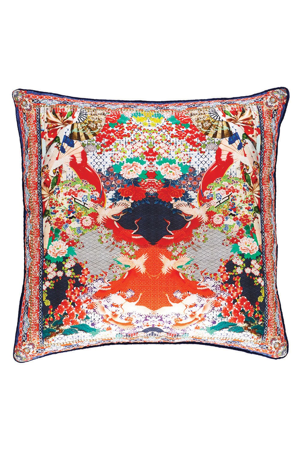 CAMILLA GEISHA GIRL LARGE SQUARE CUSHION