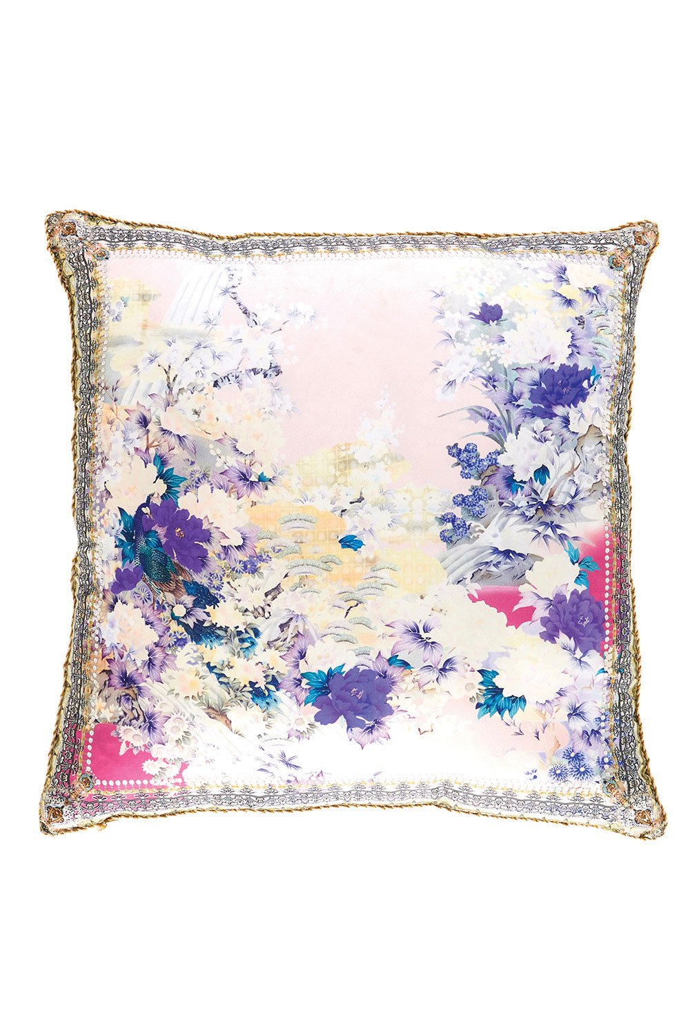 CAMILLA LADY LABYRINTH LARGE SQUARE CUSHION