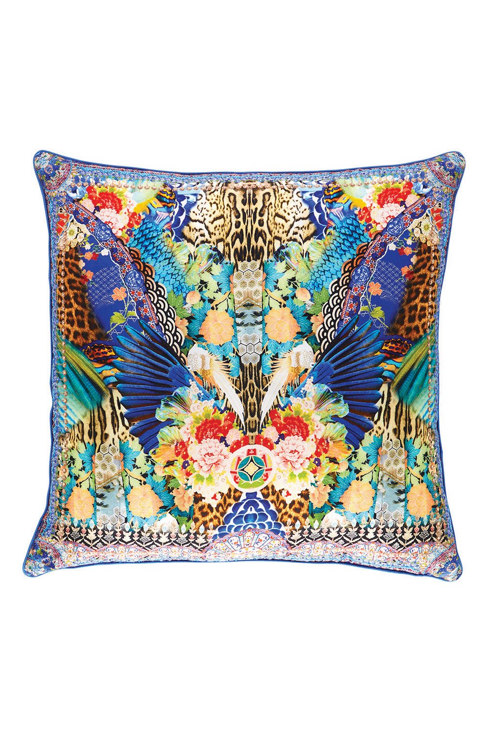 CAMILLA SPACE COWGIRL LARGE SQUARE CUSHION