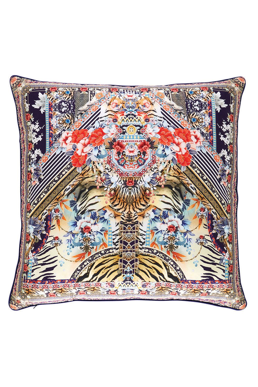 CAMILLA THE LONELY WILD LARGE SQUARE CUSHION