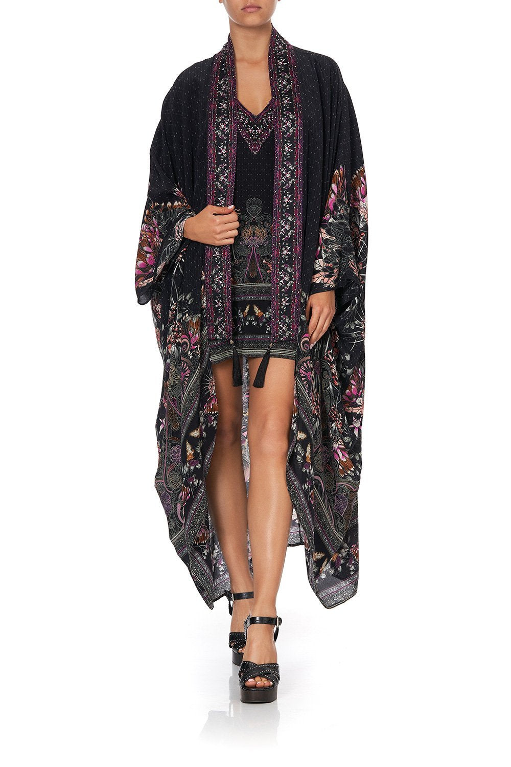 LAYER WITH KIMONO COLLAR RESTLESS NIGHTS