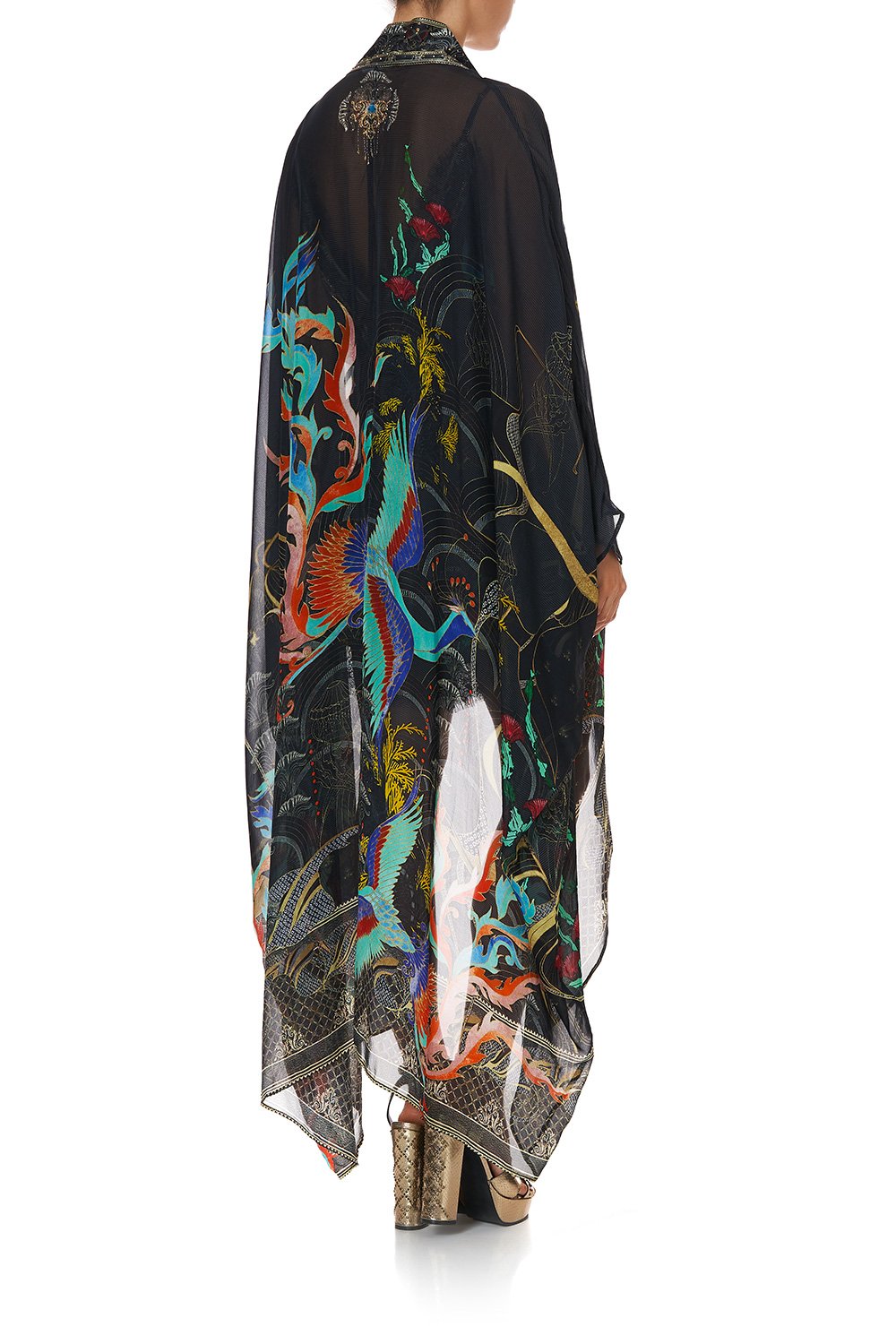 LAYER WITH KIMONO COLLAR WISE WINGS