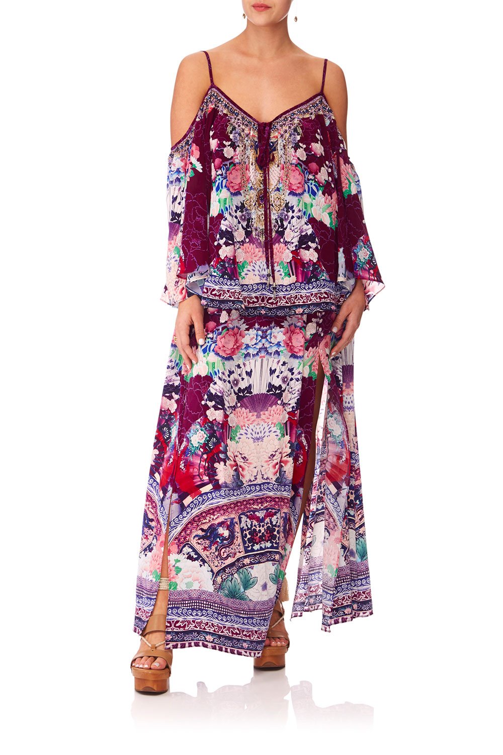 CAMILLA LITTLE OSAKA GIRL LONG SLEEVE DROP SHOULDER TOP