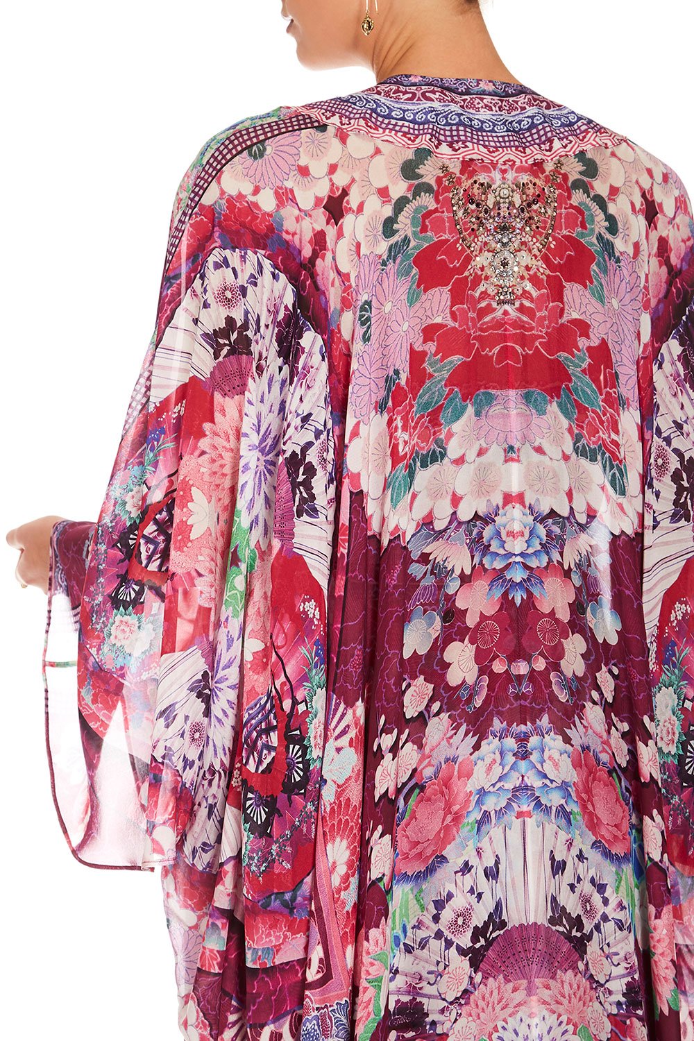 CAMILLA LITTLE OSAKA GIRL LONG SLEEVE LONG CAPE