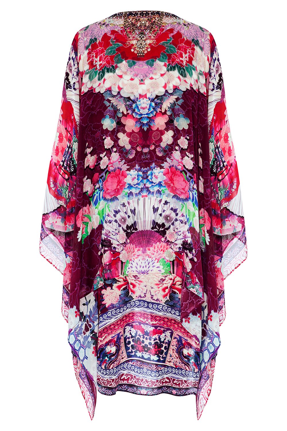 CAMILLA LITTLE OSAKA GIRL SHEER LAYERED DRESS WSPLIT