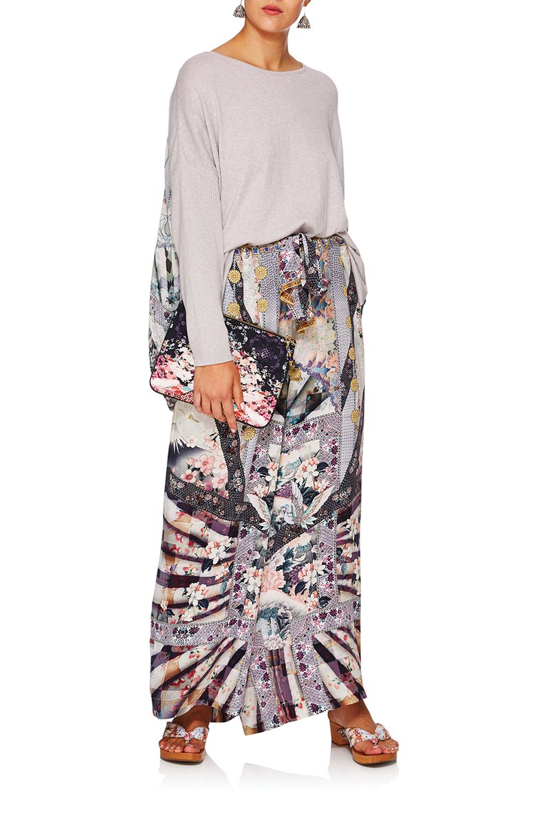 CAMILLA IN HER SHOES LONG SLEEVE JUMPER W PRINT BACK