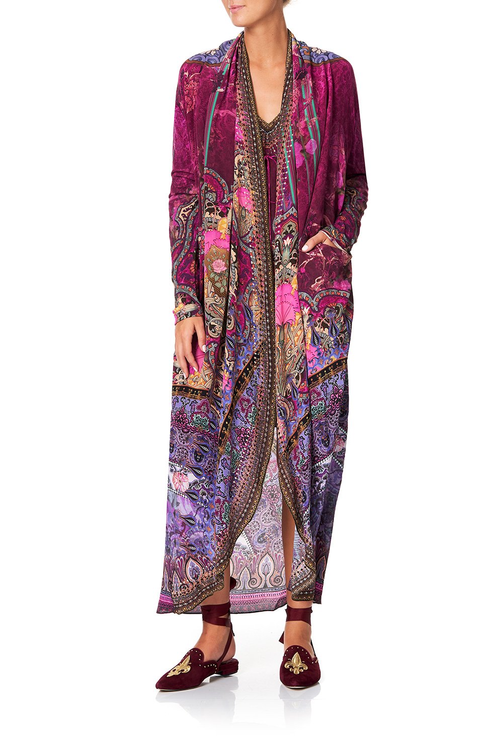 CAMILLA LONG CASUAL JACKET WITH POCKETS DAUGHTER'S DESTINY