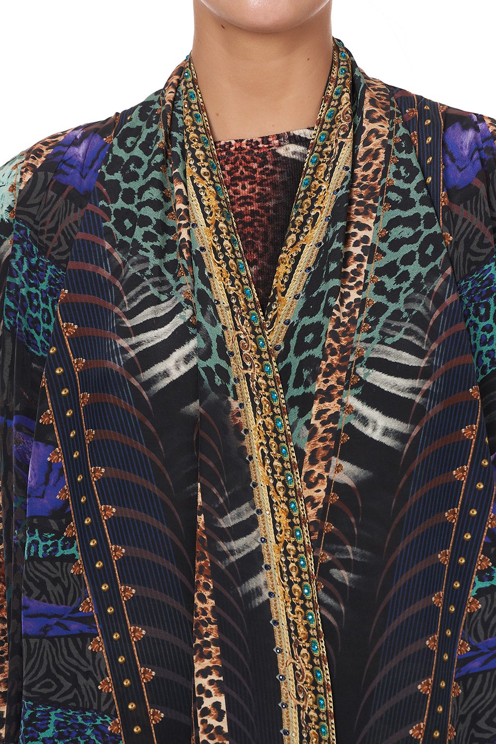 LONG CASUAL JACKET WITH POCKETS SHES GOT GRACE