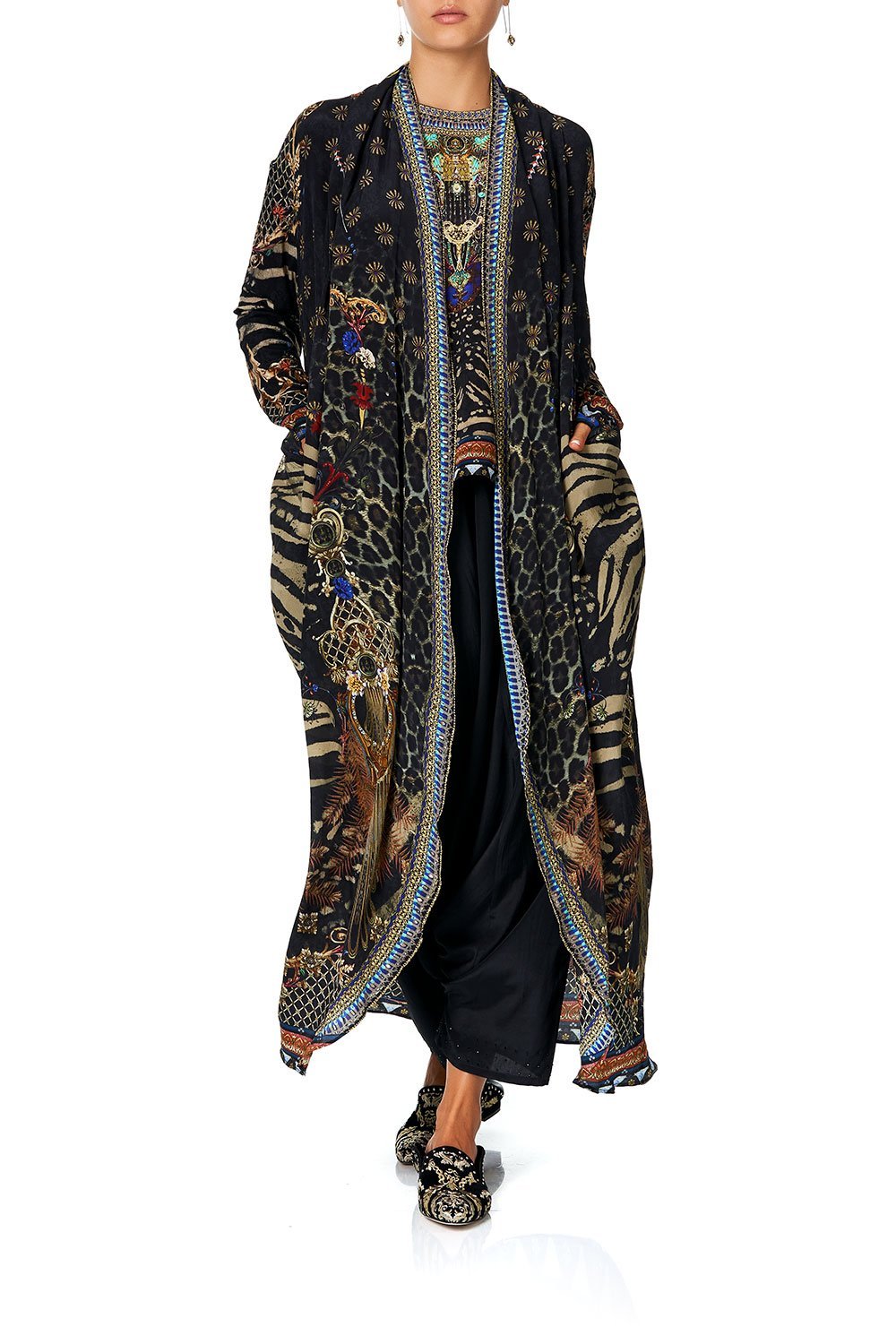 CAMILLA LONG CASUAL JACKET WITH POCKETS THE NIGHT WE MET