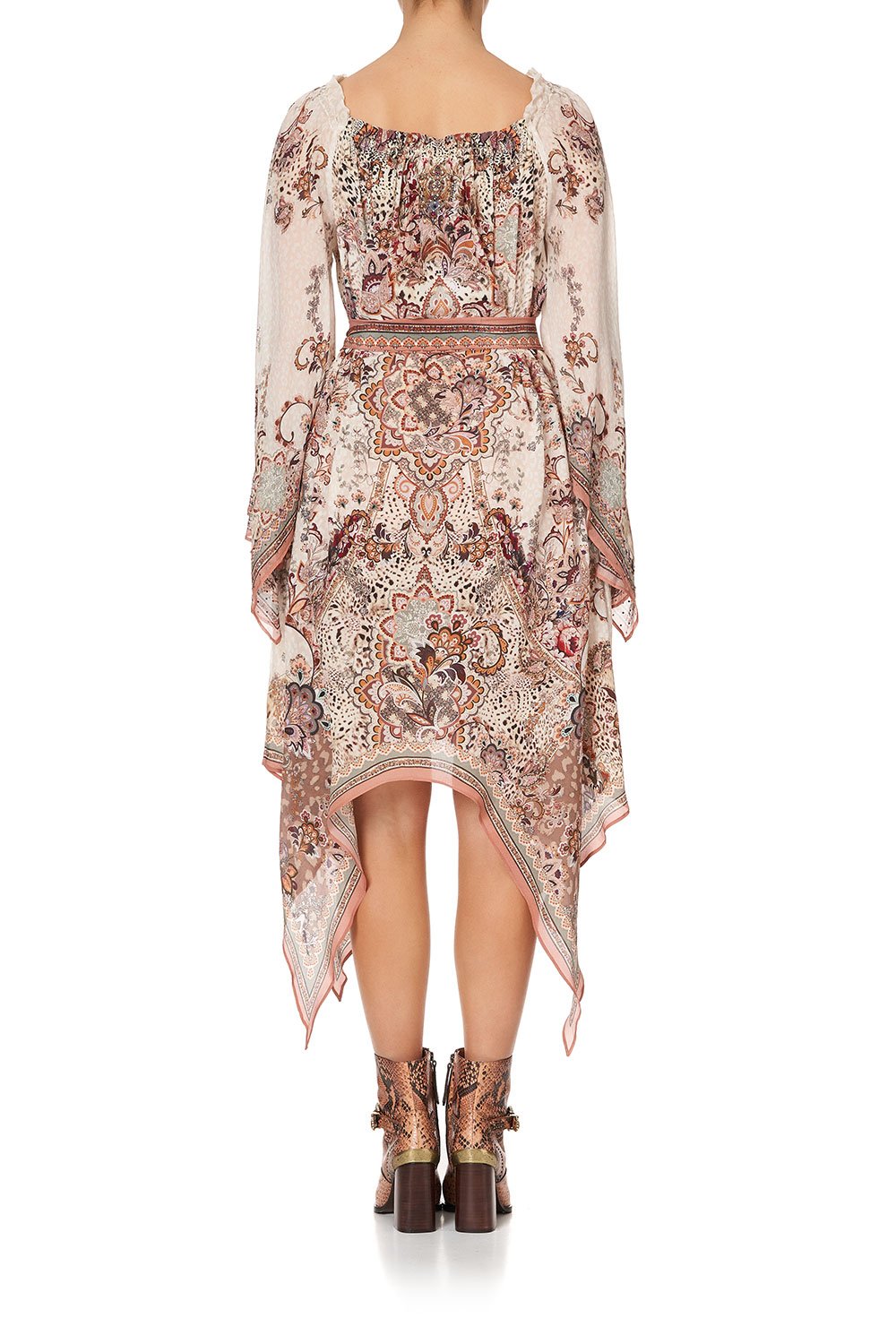 LONG DRESS WITH HANDKERCHIEF HEM TALES OF TALITHA