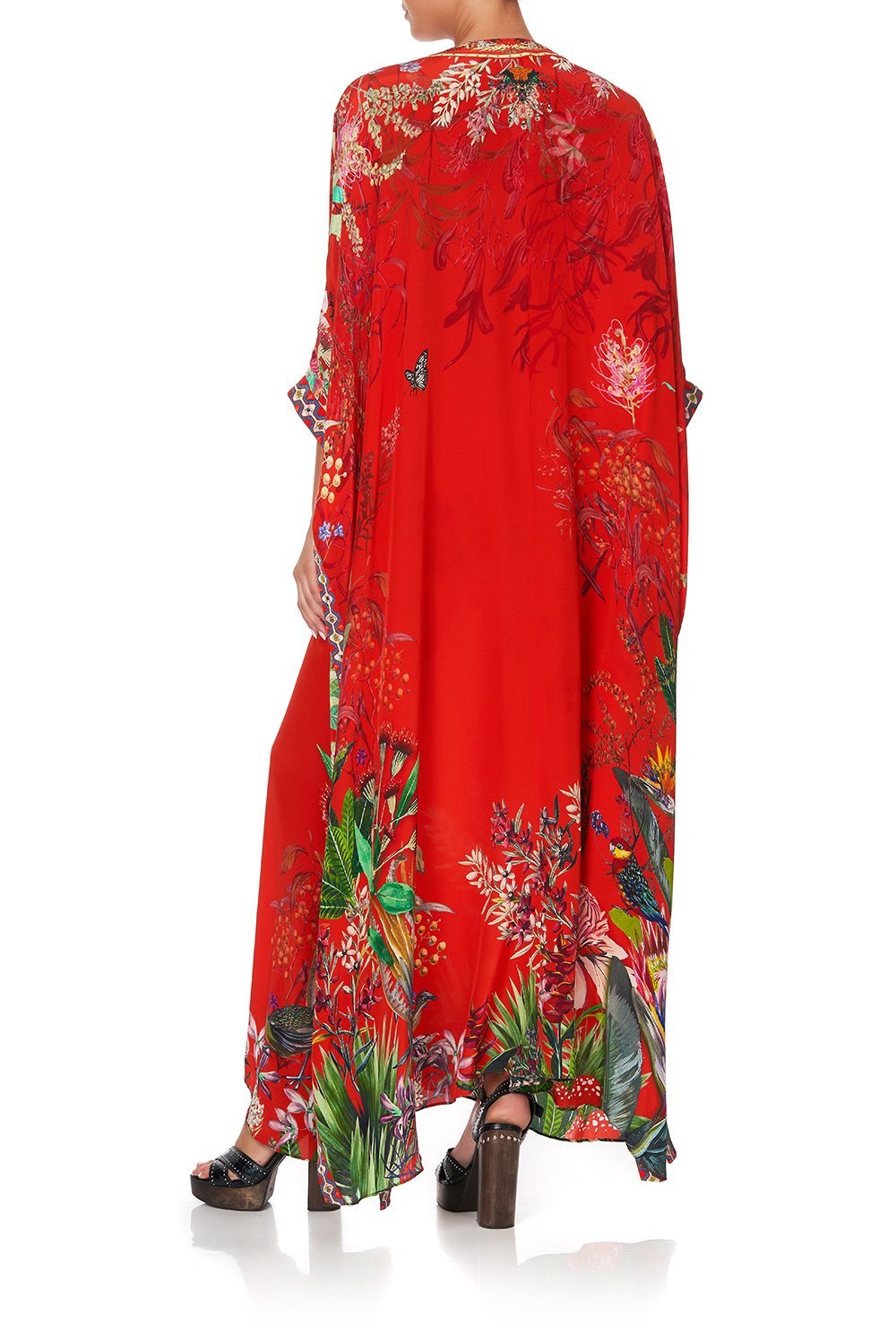 LONG LACE UP KAFTAN WITH EYELETS FARAWAY TREE