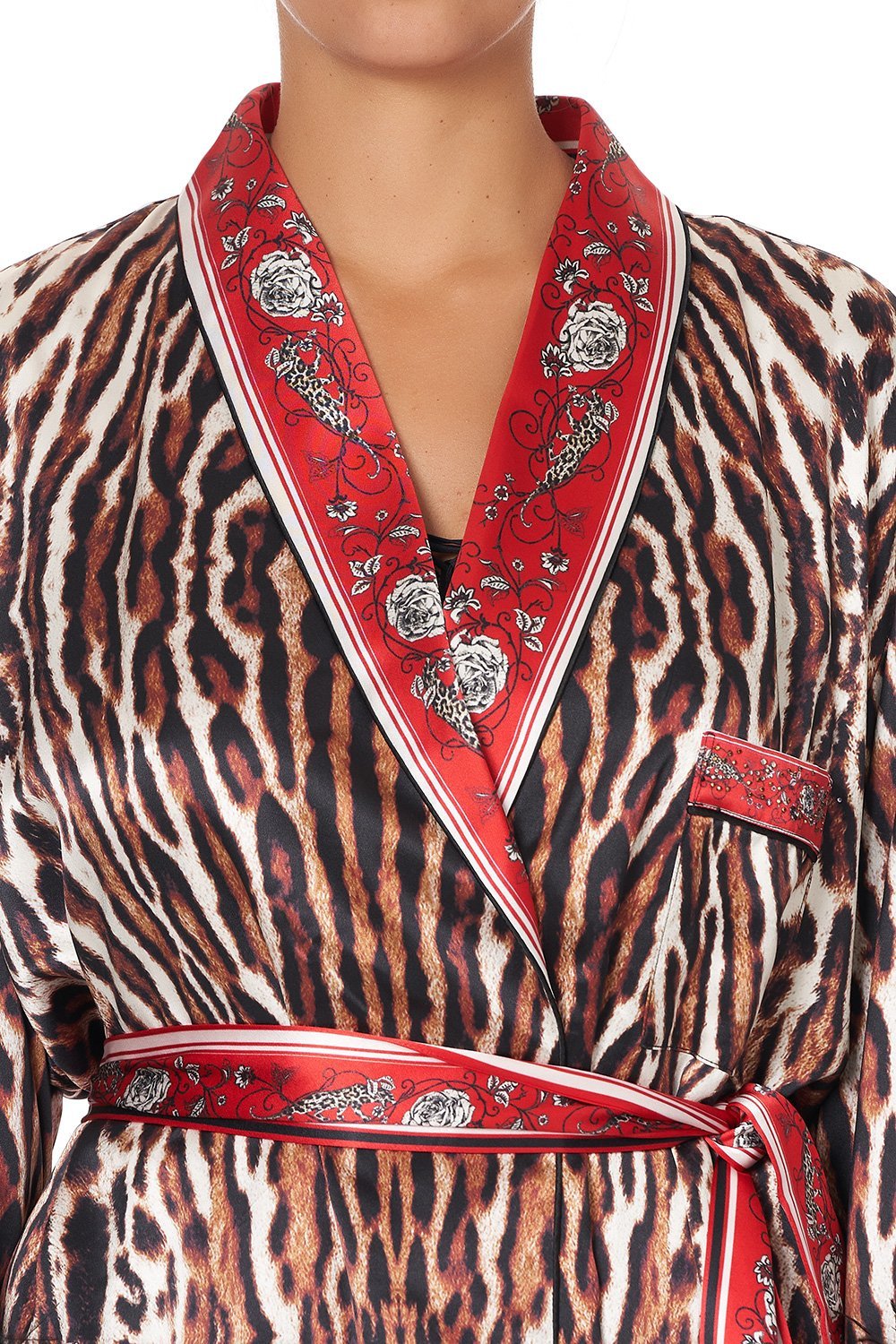 LONG ROBE WITH FLARED SLEEVE PIRATE PUNK