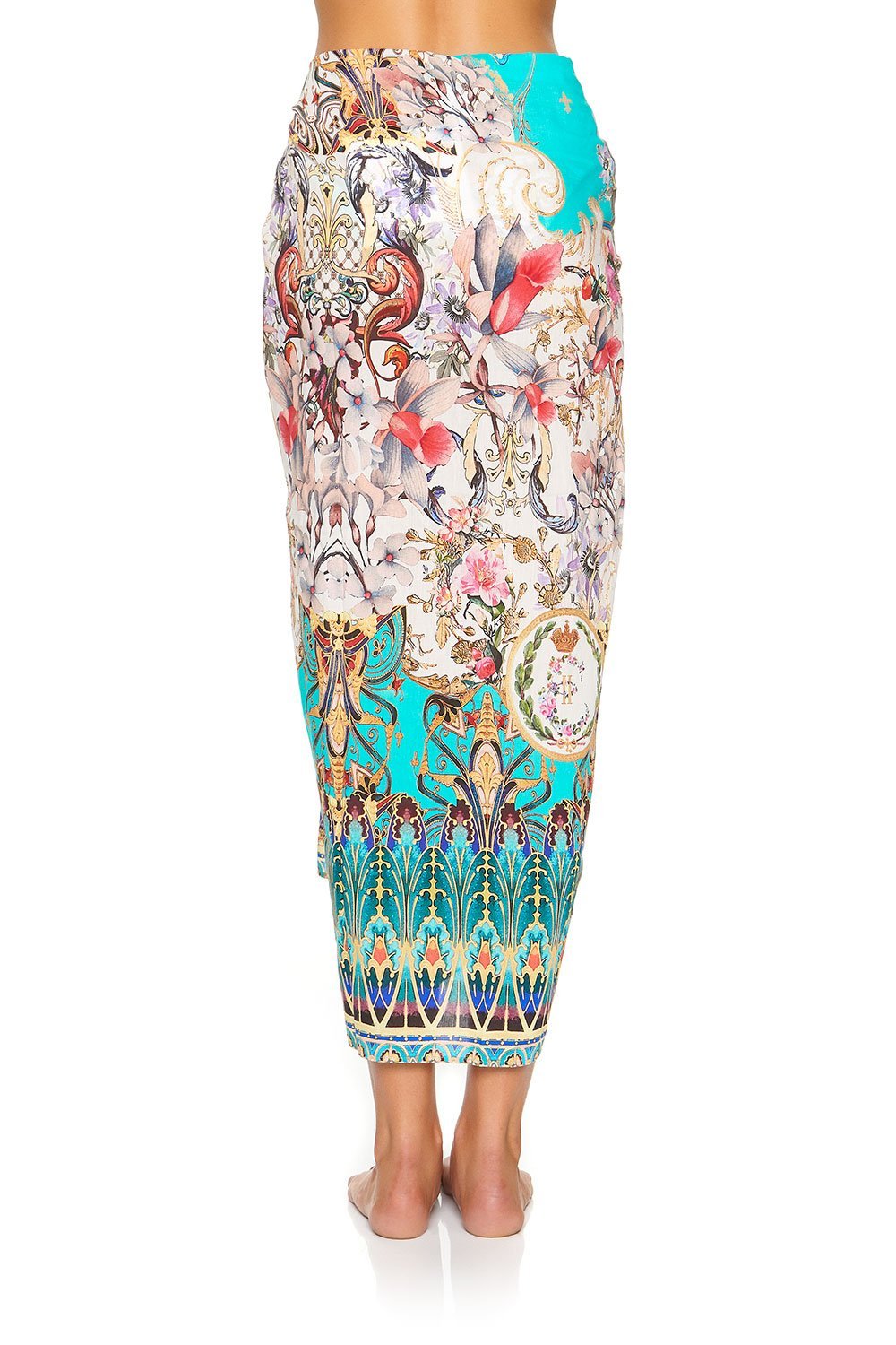 CAMILLA LONG SARONG FLORAISON