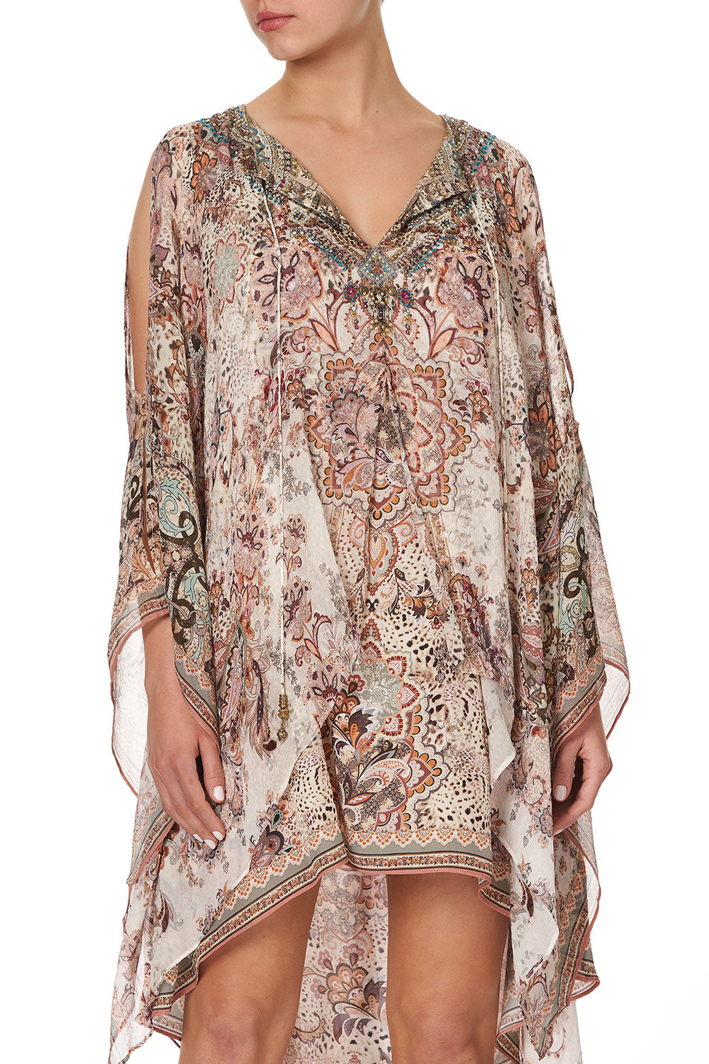 LONG SHEER OVERLAY DRESS TALES OF TALITHA