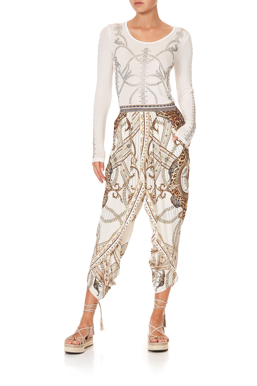 LONG SLEEVE FITTED TOP LADY LODGE