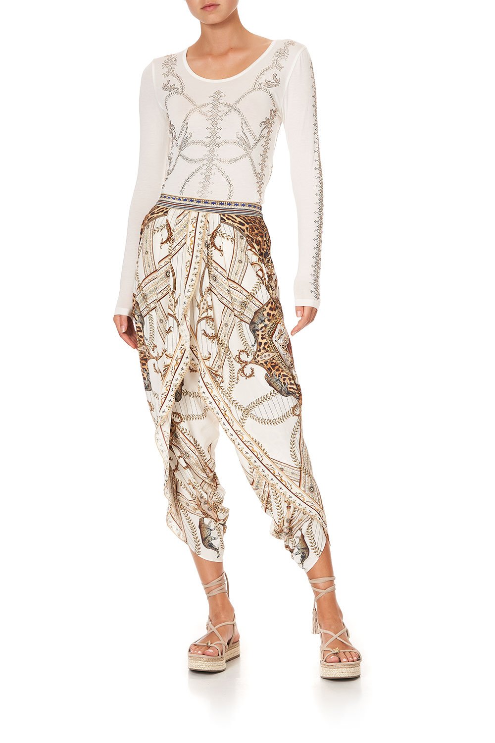 LONG SLEEVE FITTED TOP LADY LODGE