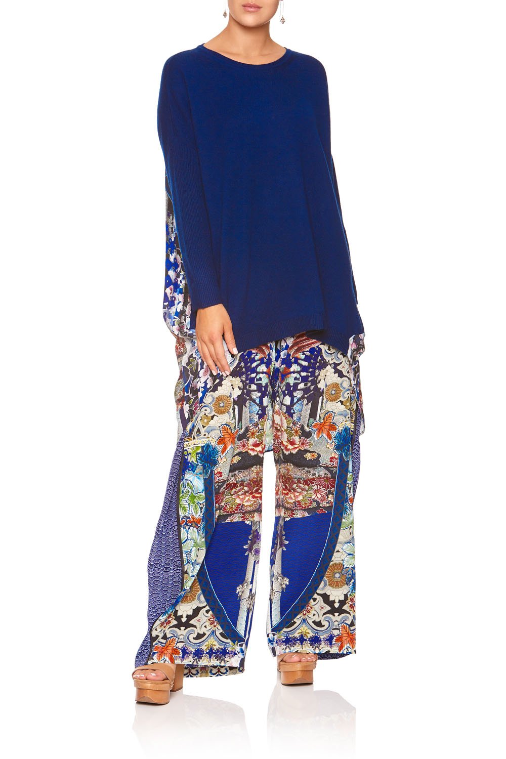 LONG SLEEVE JUMPER WITH PRINT BACK DARLING'S DESTINY