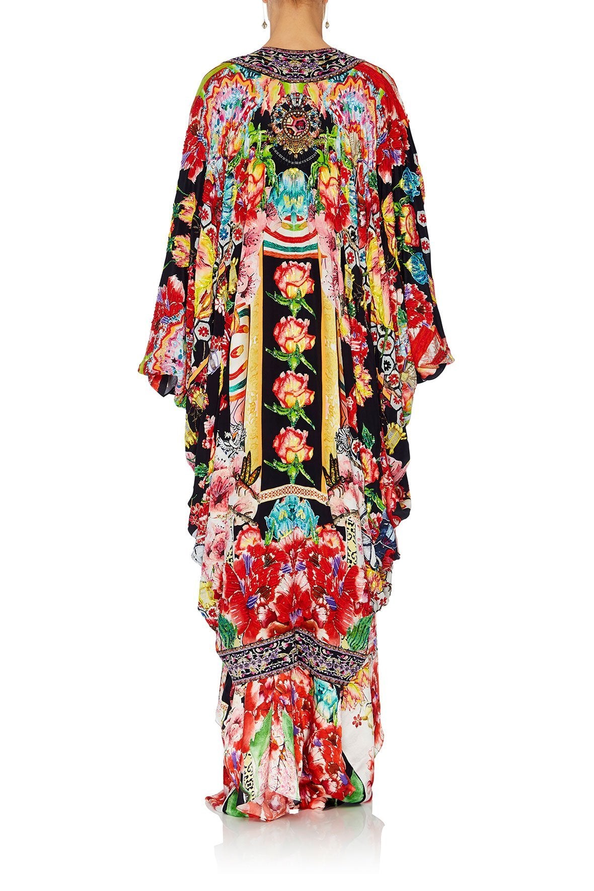 LONG SLEEVE SHORT CAPE PAINTED LAND