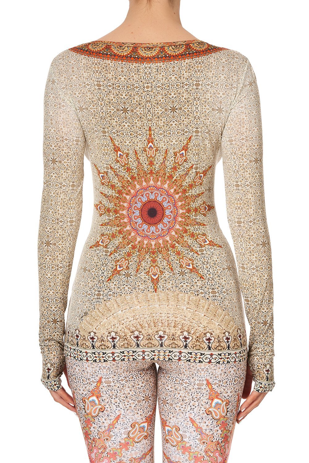 LONG SLEEVE TOP WITH THUMBHOLE TALITHA