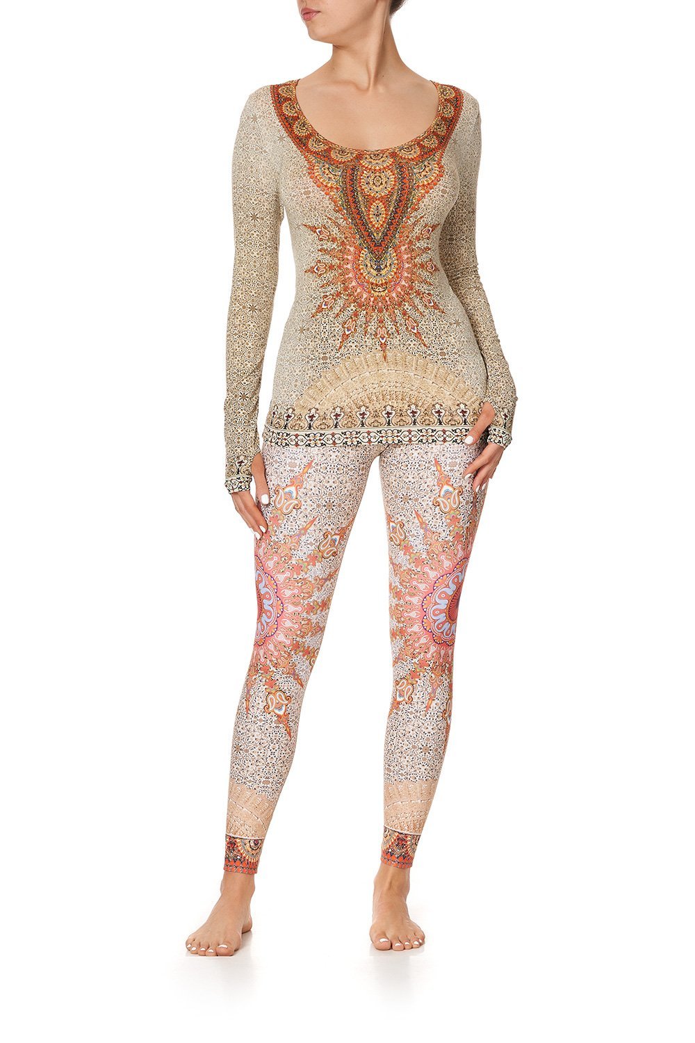 LONG SLEEVE TOP WITH THUMBHOLE TALITHA