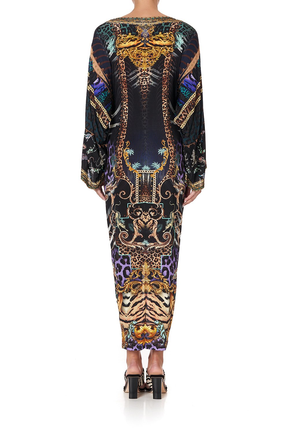 LONG SPLIT FRONT TWIST DRESS SHES GOT GRACE