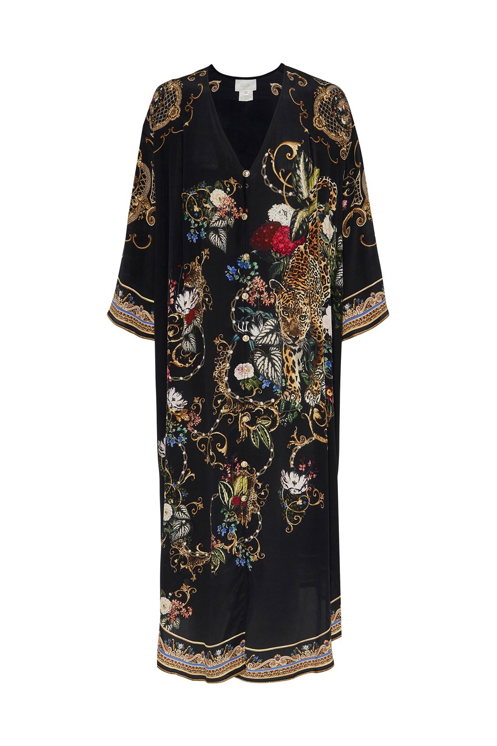 LOOSE BUTTON THROUGH DRESS STUDIO 54